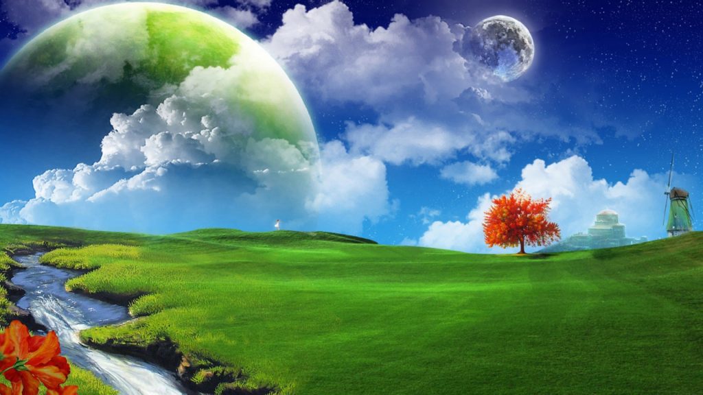 Beautiful Dreamy Landscape Fhd Wallpaper