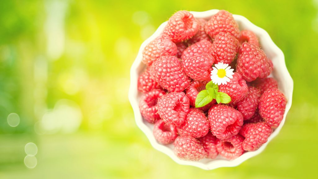 Fresh Raspberries Fhd Health Wallpaper