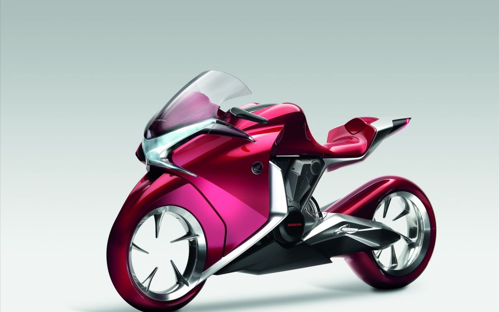 Latest Stylish Innovation Honda V4 Concept Fhd Bike Wallpaper