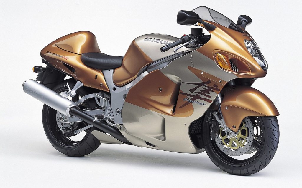 New Latest Bike Suzuki Gsx1300r Gold Fhd Wallpaper