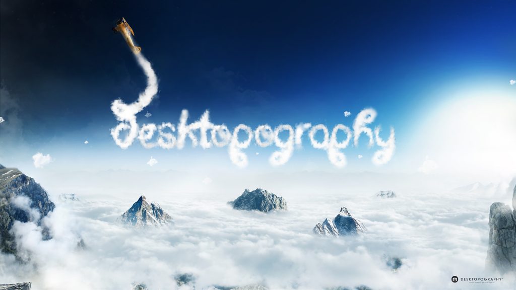 Sky Desktopography Fhd Wallpaper