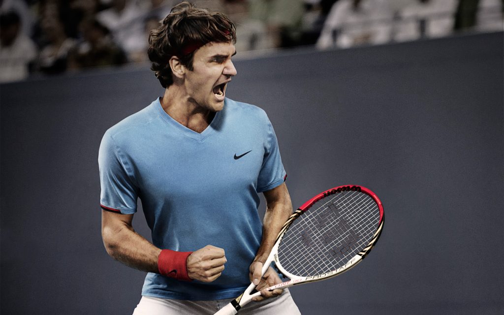 Tennis Star Roger Federer Fhd Wallpaper