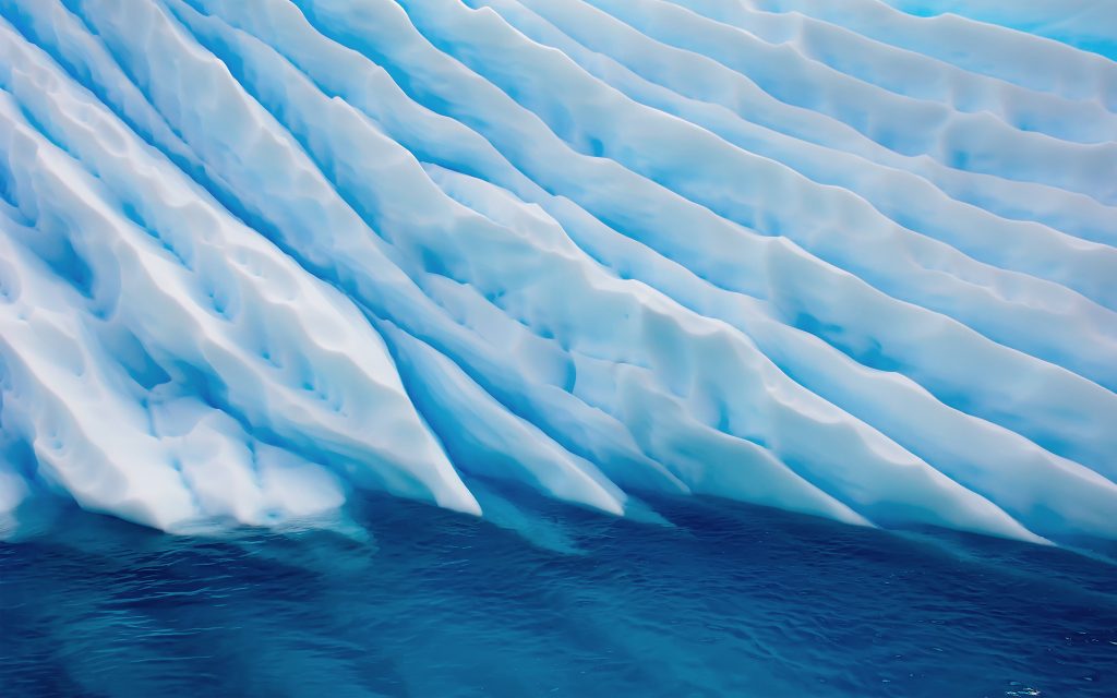 Wonderful Ocean Glacier Fhd Wallpaper