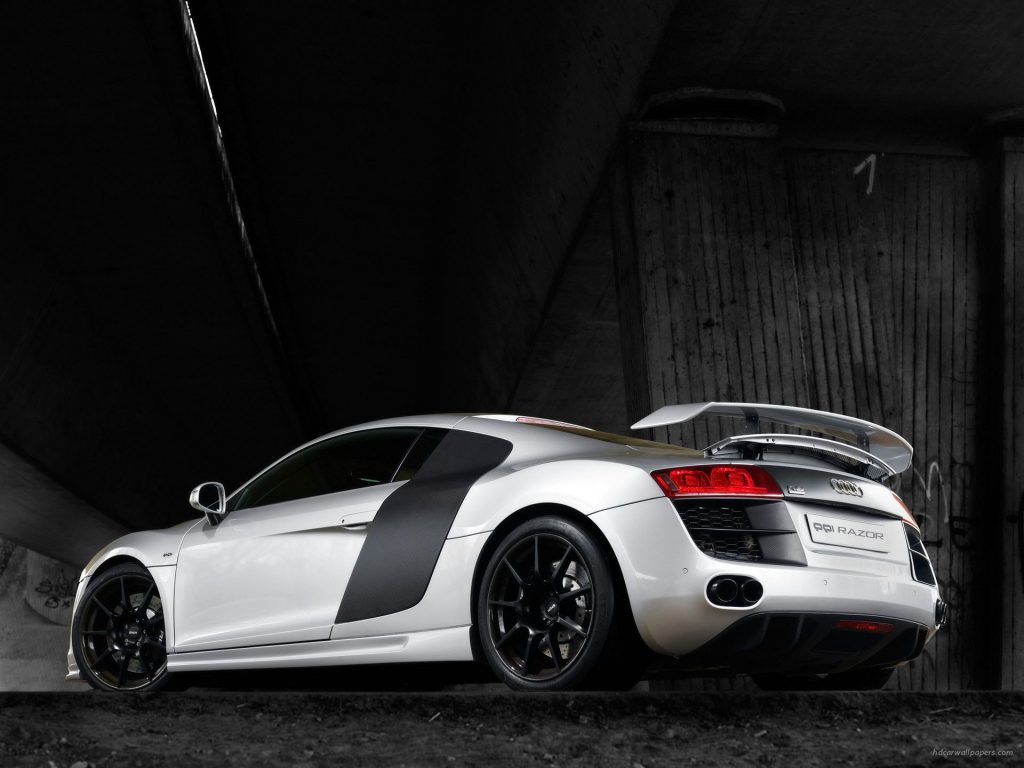 2008 Ppi Audi R8 Razor Rear Attractive Side View Fhd Wallpaper