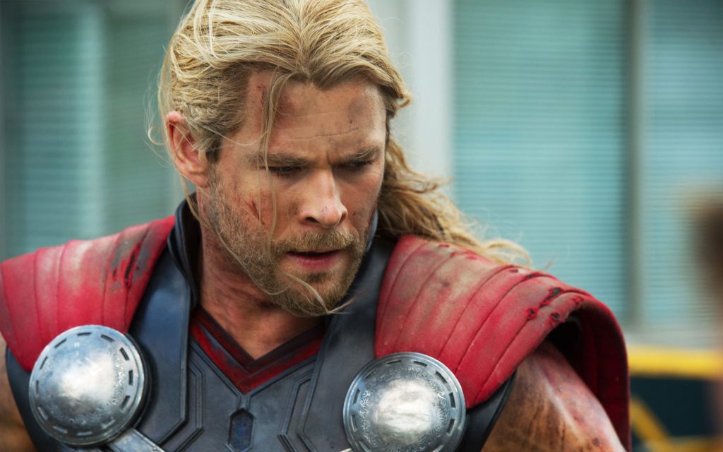 Actor Chris Hemsworth In Thor Avengers Fhd Wallpaper