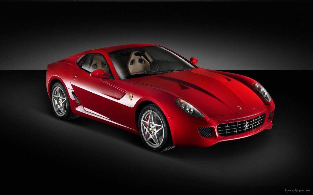 Admirable Red Ferrari 599 Gtb 5 Fhd Wallpaper