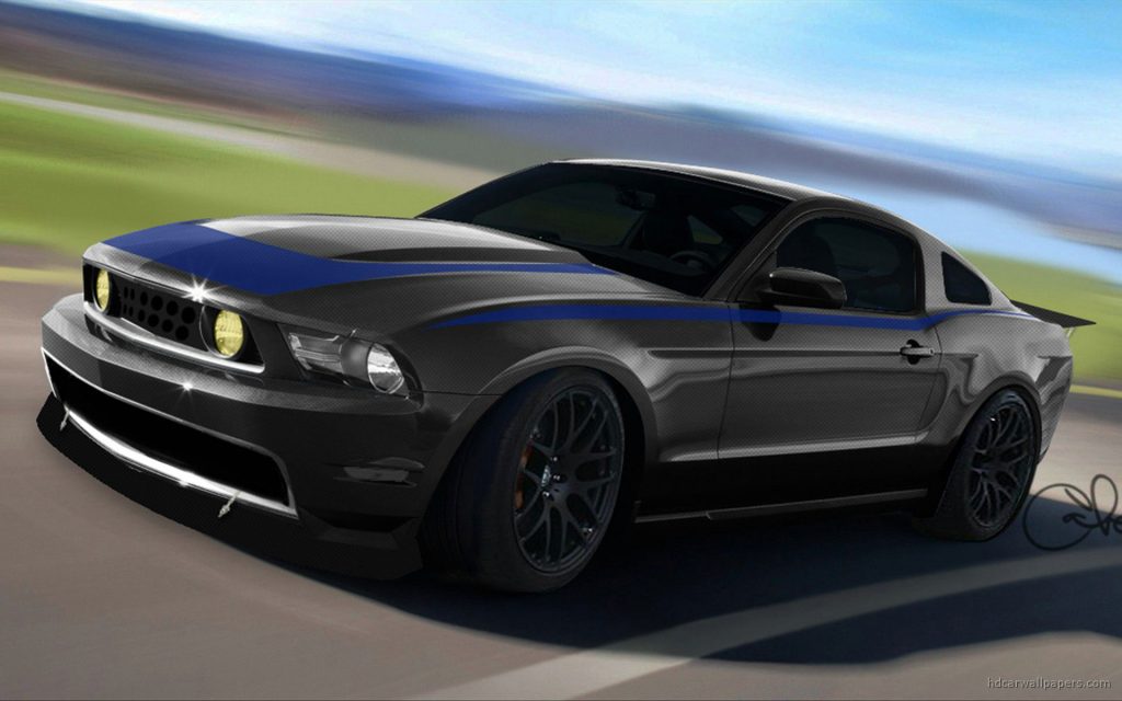 Adventuric Vehicle 2010 Ford Mustang At Sema 2009 4 Fhd Wallpaper