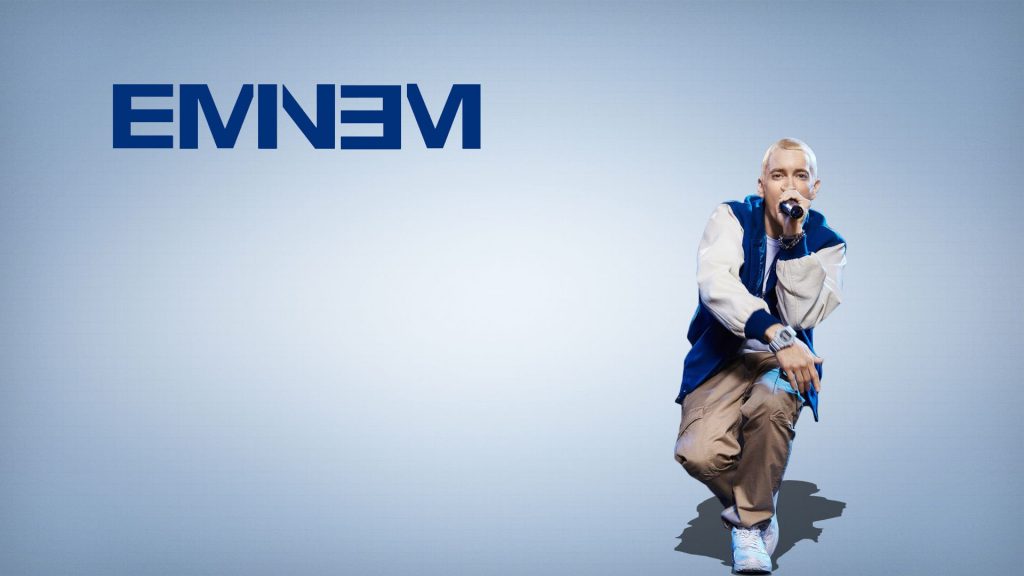 American Rapper Eminem Stylish Fhd Wallpaper