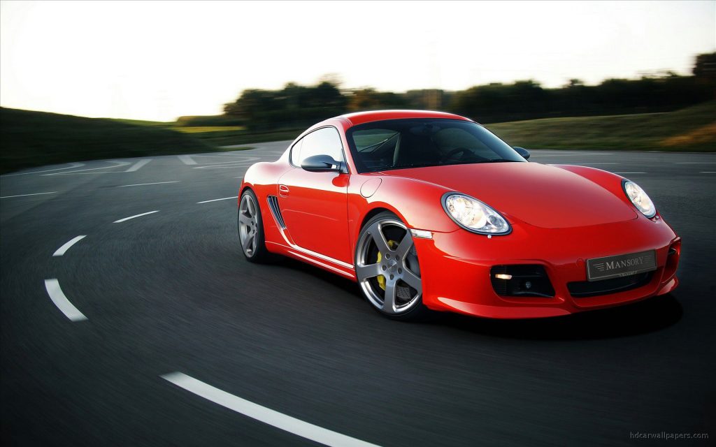 Awesome Red Mansory Porsche Cayman Boxster Fhd Wallpaper