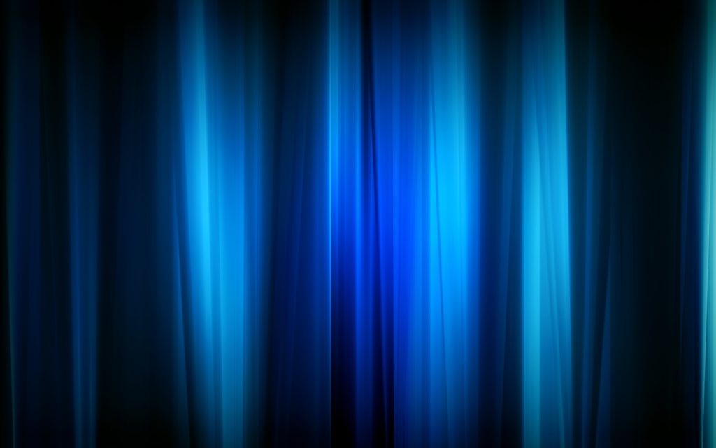 Blue Curtains On Stage Fhd Wallpaper