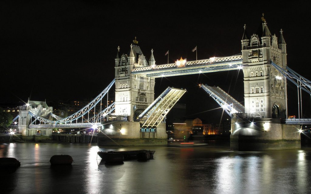 Brilliant London Bridge Night View Fhd Wallpaper