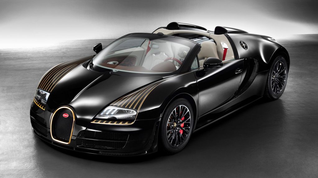 Bugatti Veyron Grand Sport Vitesse Legend Black Bess Fhd Wallpaper