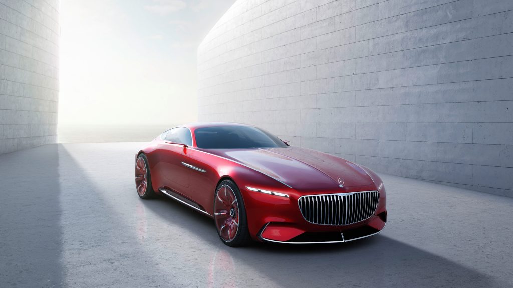 Celestial Ruby Red Vision Mercedes Maybach 6 8k Uhd Wallpaper