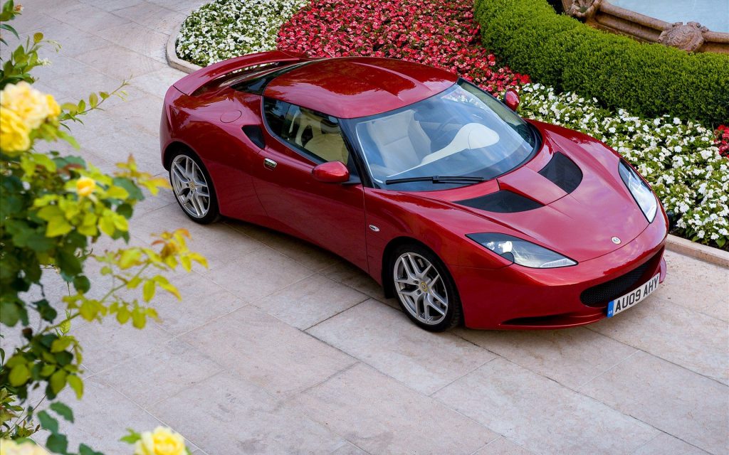 Charming Red 2010 Lotus Evora 2 Fhd Wallpaper