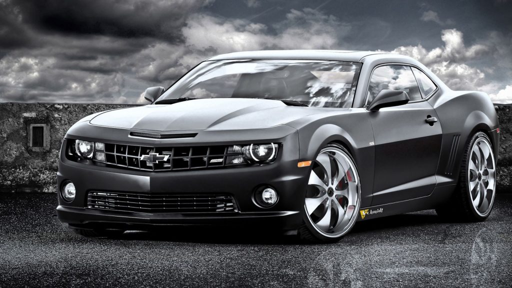 Close Up Exterior View Of Chevrolet Camaro Ss 3d Fhd Wallpaper