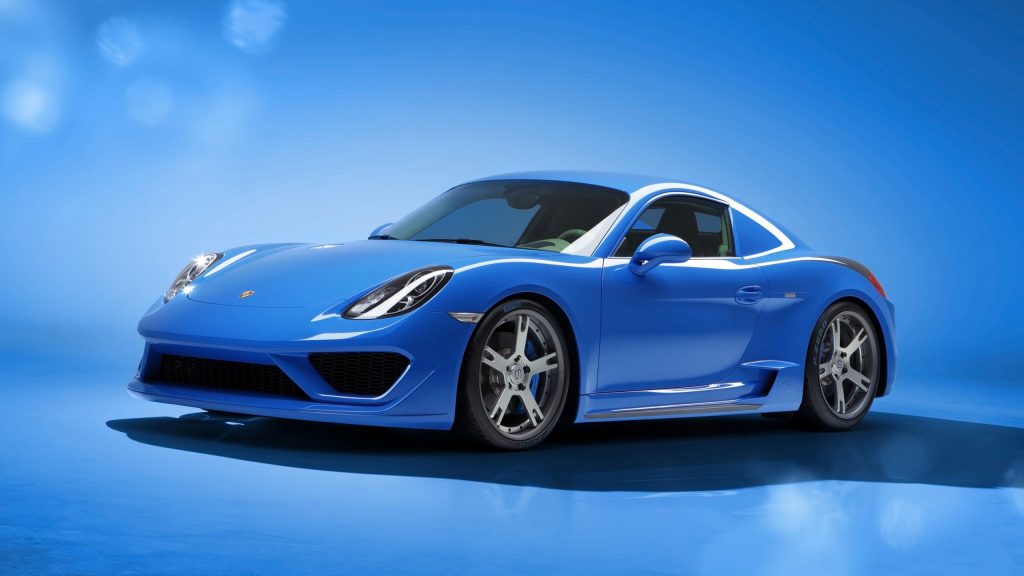 Cool Blue 2014 Porsche Cayman Moncenisio By Studiotorino Fhd Wallpaper