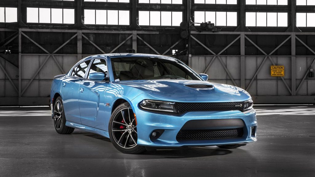 Cool Ocean Blue Dodge Charger Rt Scat Pack Fhd Wallpaper