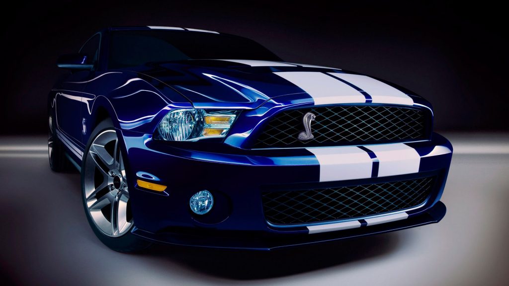 Cool Peacock Blue Ford Shelby Gt500 Fhd Wallpaper