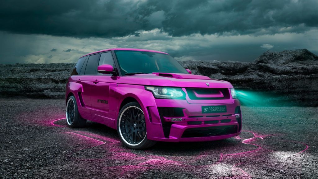 Cool Pink Hamann Range Rover Vogue 2013 Widebody Fhd Wallpaper