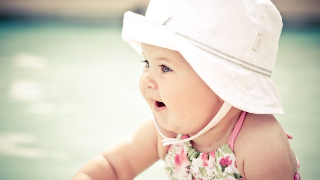 Cute Charming Baby Girl Fhd Wallpaper