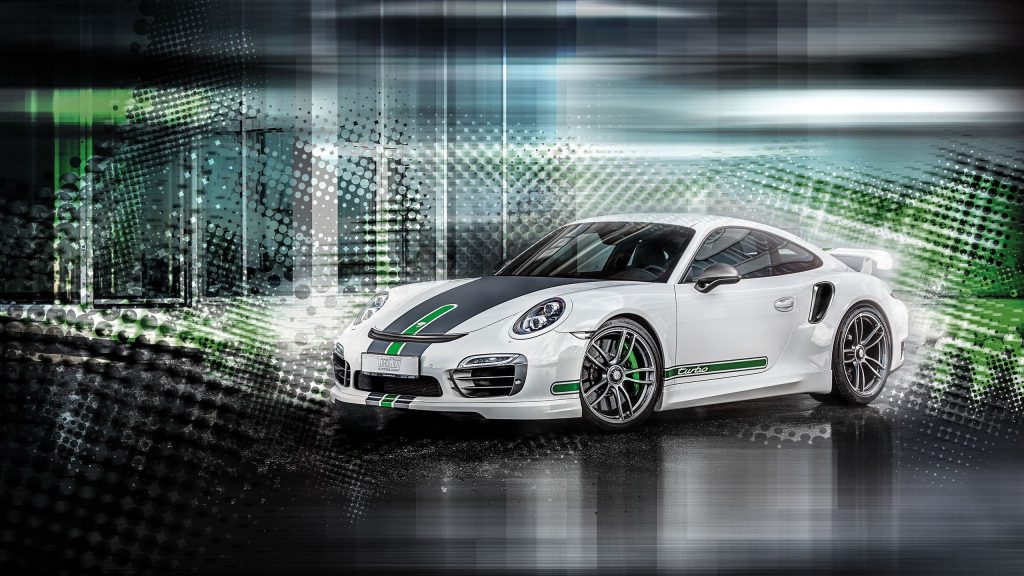 Cute White Graphics 2015 Techart Porsche 911 Turbo Fhd Wallpaper