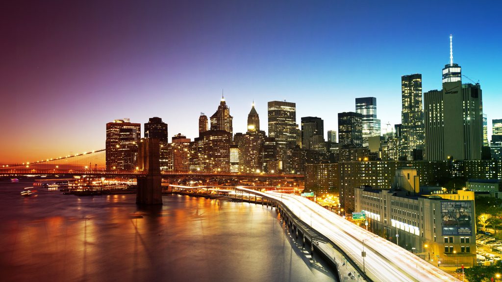 Dazzling New York City Manhattan Bridge 4k Uhd Wallpaper