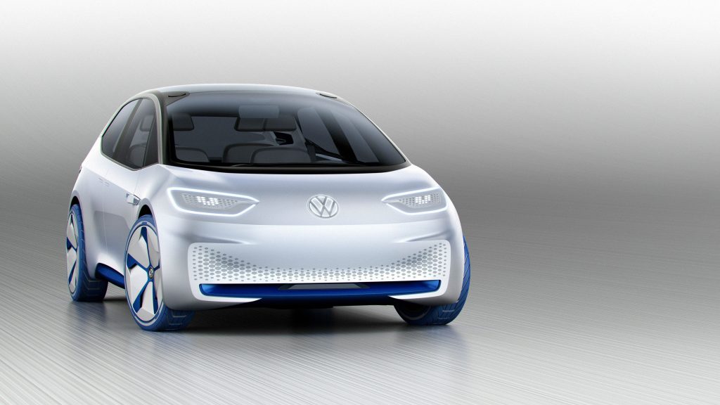 Distinctive White Volkswagen Id Electric Concept Uhd 4k Wallpaper