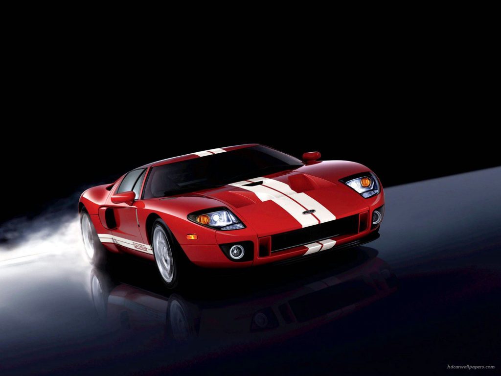 Dominant Red Ford Gt 2 Hd Wallpaper