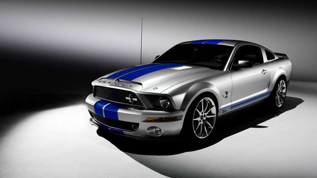 Elegant Race Rider Ford Shelby Mustang Gt500 Fhd Wallpaper