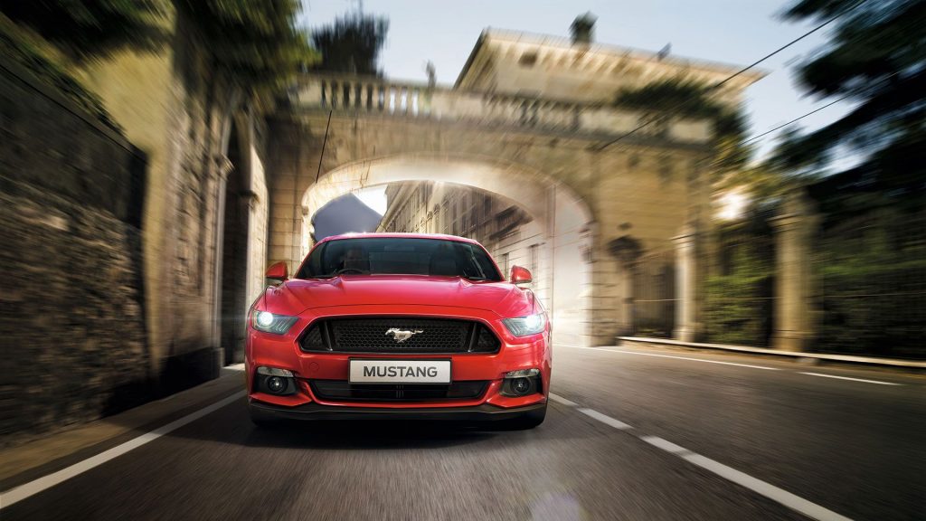 Energetic Rider New Ford Mustang Fhd Wallpaper