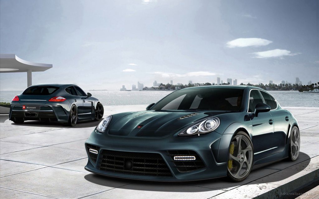 Expensive Dual Mansory Porsche Panamera Fhd Wallpaper