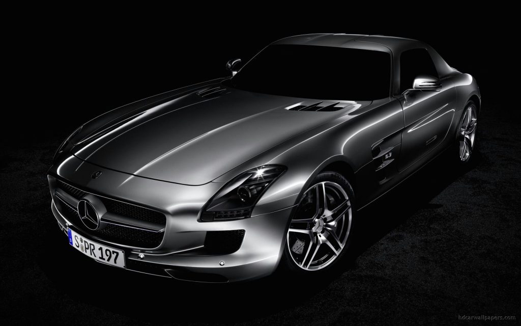 Fabulous Black 2011 Mercedes Benz Sls Amg 13 Fhd Wallpaper