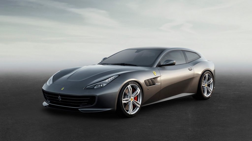 Fabulous Grey 2016 Ferrari Gtc4lusso Fhd Wallpaper