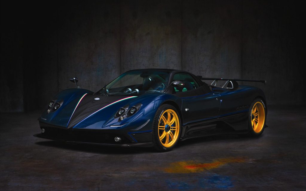 Fancy Blue 2011 Pagani Zonda Tricolor Fhd Wallpaper