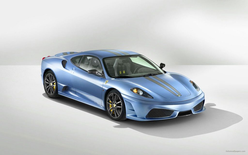 Ferrari 430 Scuderia 2 Ocen Blue Fhd Wallpaper