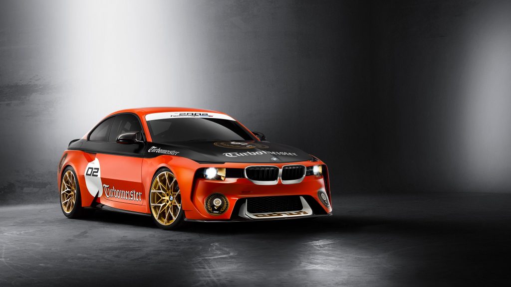 Flame Orange Bmw 2002 Hommage Concept 4k Uhd Wallpaper