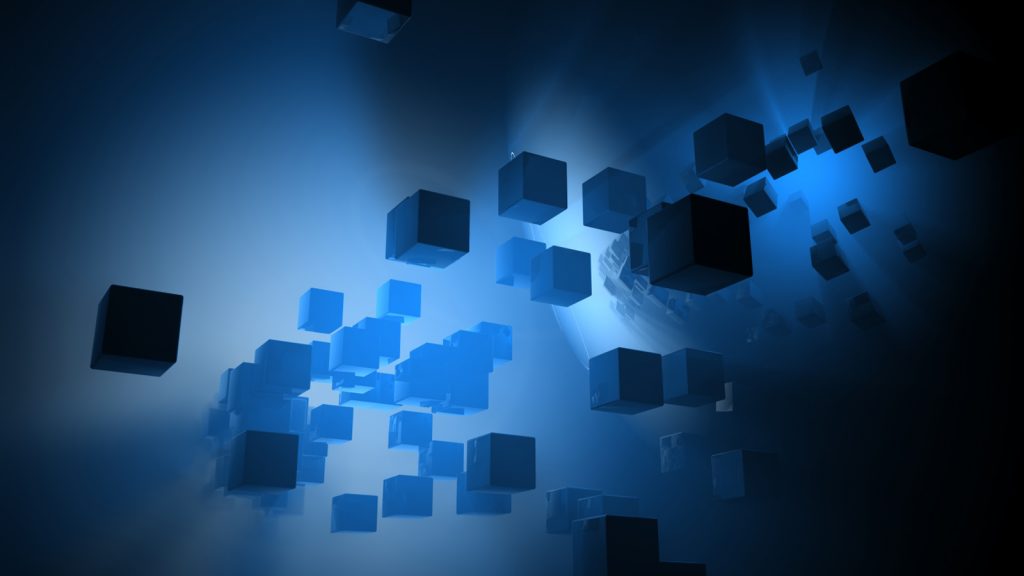 Flying Rows Of Cubes 3d Hd Wallpaper