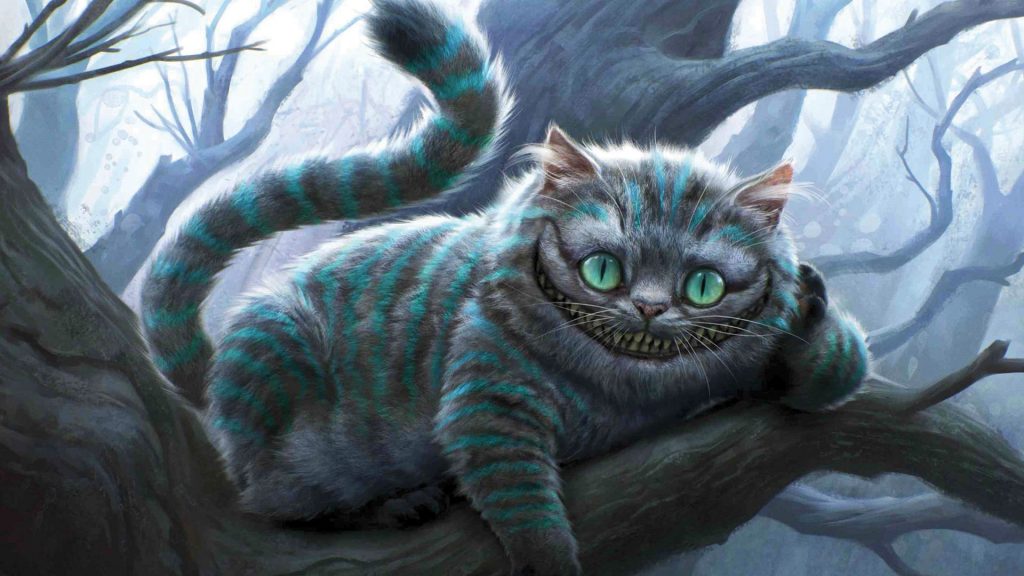 Frieghtening Cheshire Cat Fhd Wallpaper
