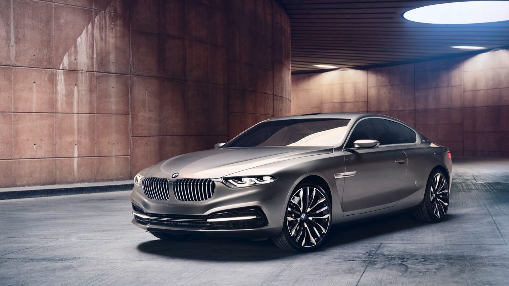 Gentle Grey Bmw Pininfarina Gran Lusso Coupe Fhd Wallpaper