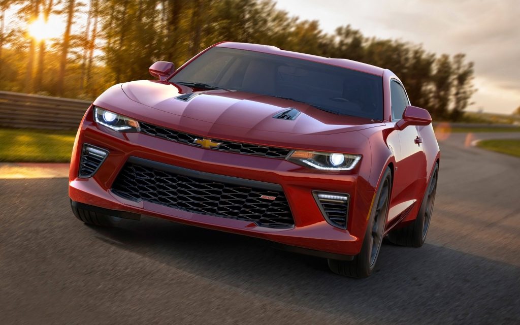 Glamourous Red 2016 Chevrolet Camaro Ss Fhd Wallpaper