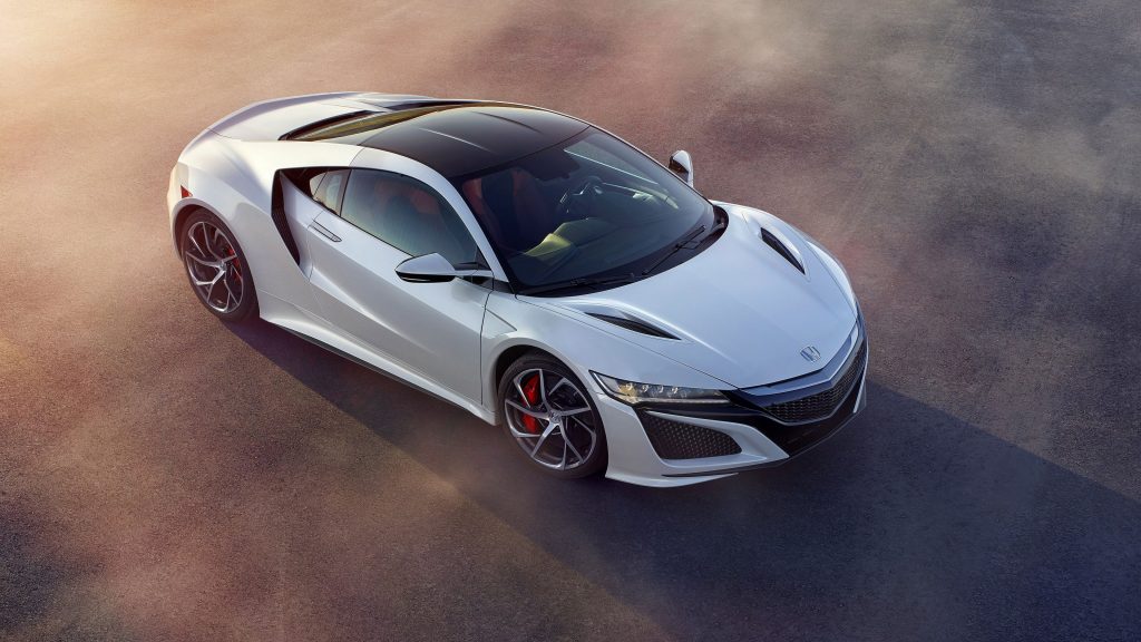 Glittering White 2017 Honda Nsx 4k Uhd Wallpaper