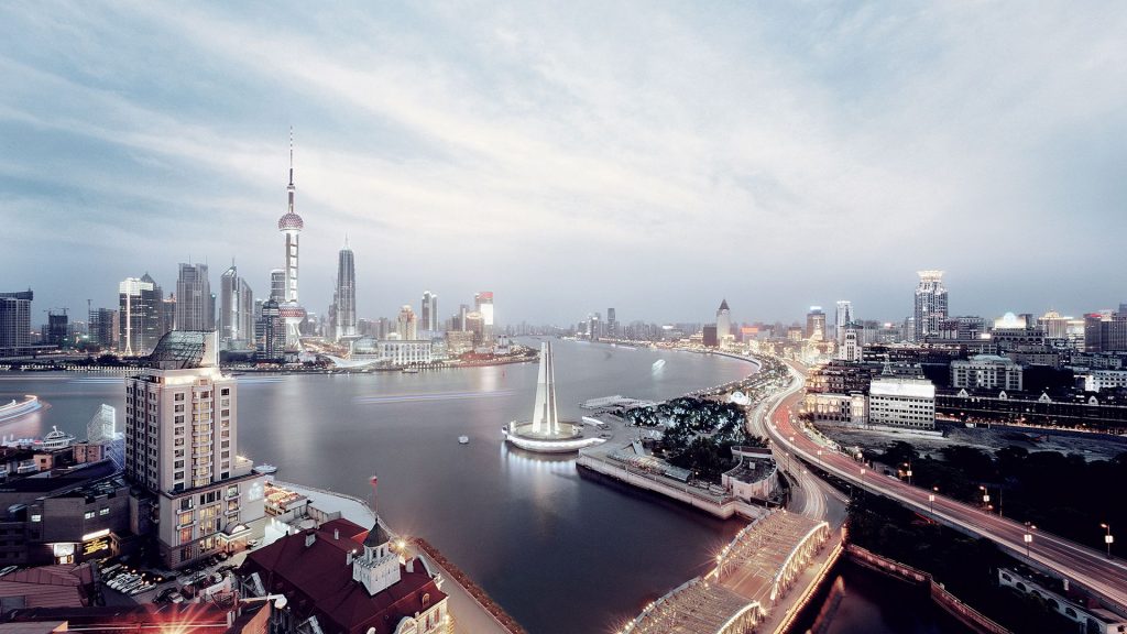 Glorious City Shanghai Fhd Wallpaper