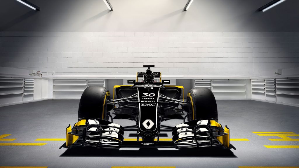 High Agility 2016 Renault Rs16 Formula 1 Black Car Uhd 4k Wallpaper