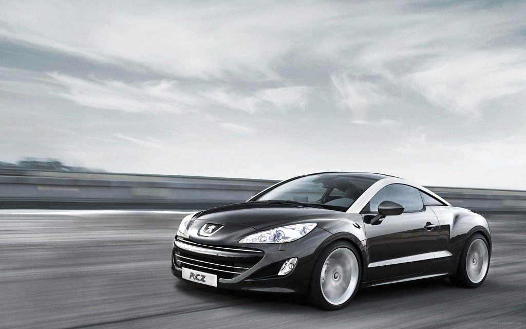 High Class Black 2010 Peugeot Rcz 2 Fhd Wallpaper