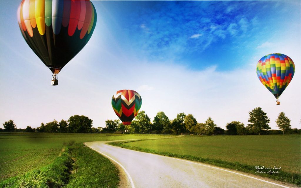 Hot Air Balloon Ride Hd Wallpaper