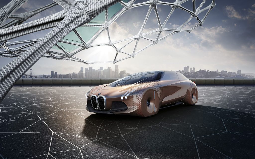 Innovative Graphics Bmw Vision Next 100 Concept Car Fhd Wallpaper