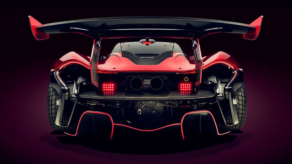 Innovative Red And Black Mclaren P1 Gtr Fhd Wallpaper