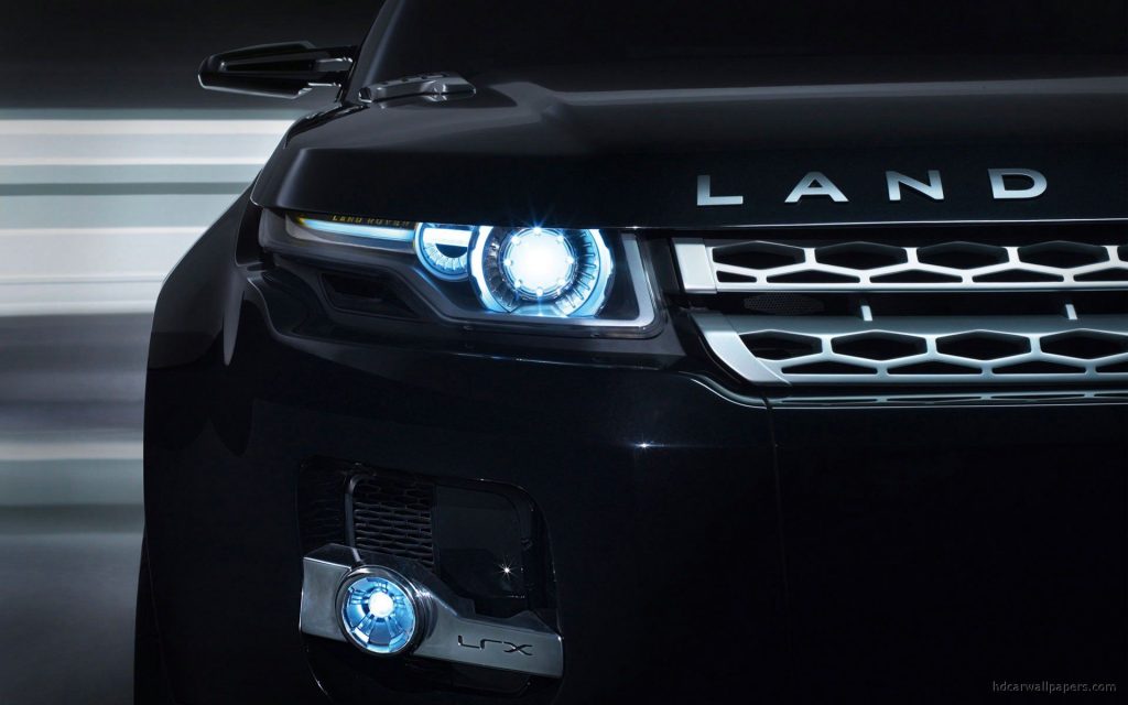 Land Rover Lrx Concept Black 8 Close Up View Fhd Wallpaper