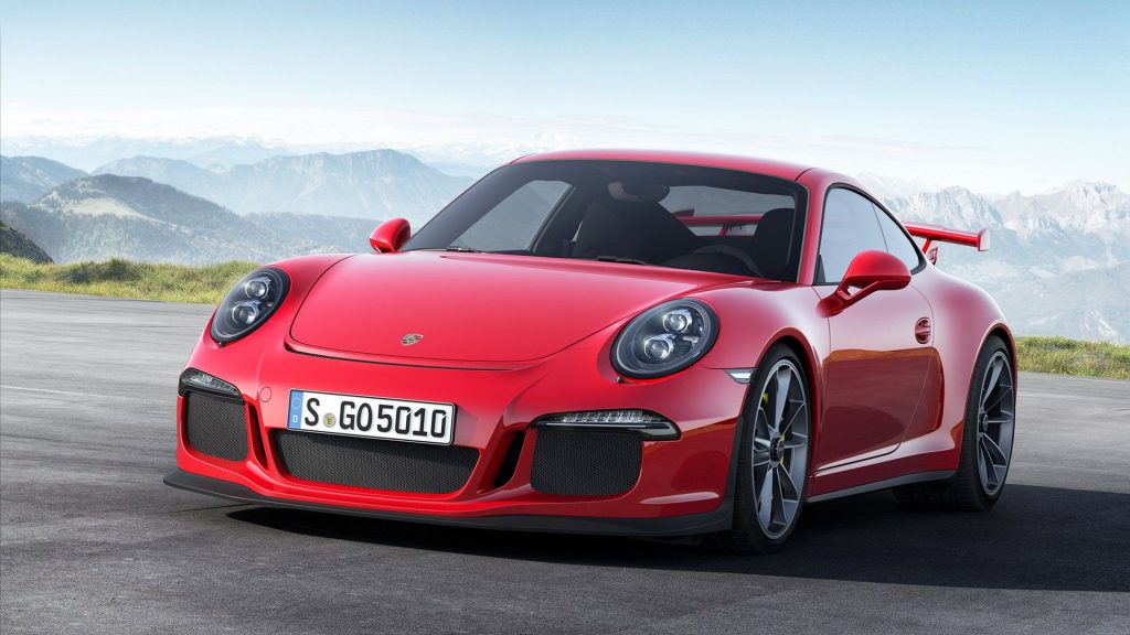 Lovely Red Porsche 911 Gt3 2014 Fhd Wallpaper