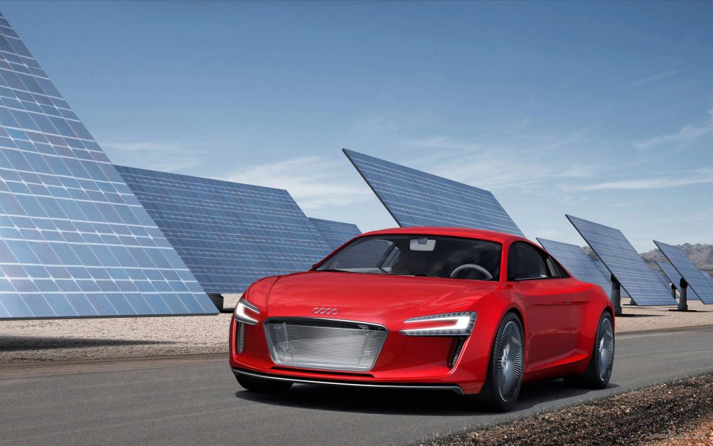 Luxorious Pride Audi E Tron 4 Fhd Wallpaper